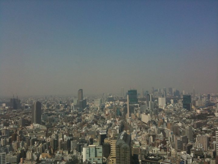 東京の光景 2011年（新宿方面）