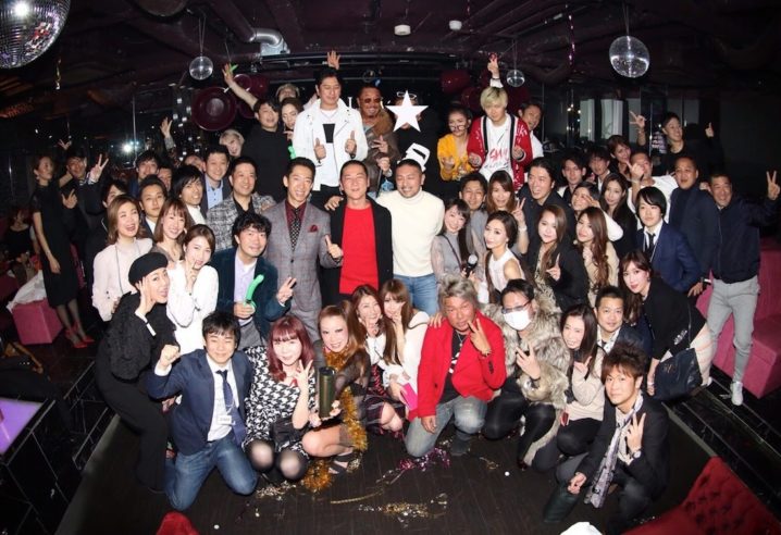 SHUN ONLINE（樺澤俊悟）／六本木クラブ V2にて開催のパーティーにて（2019年1月22日）