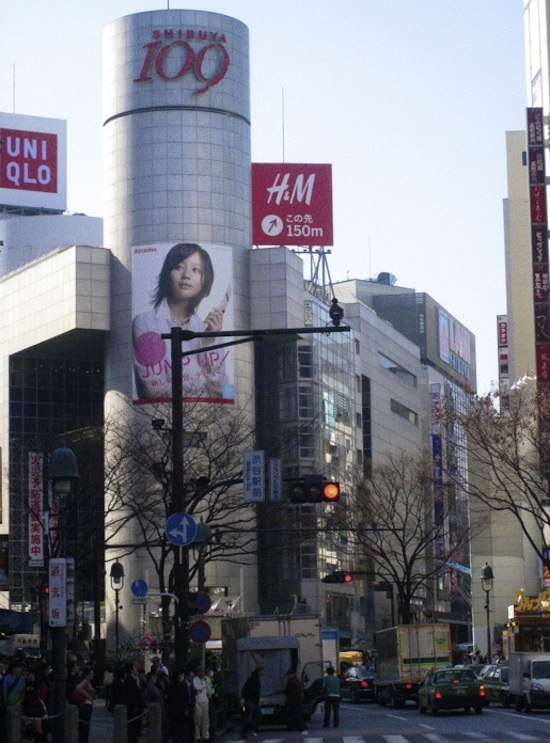 渋谷 H&M UNIQLO（ユニクロ）2010年