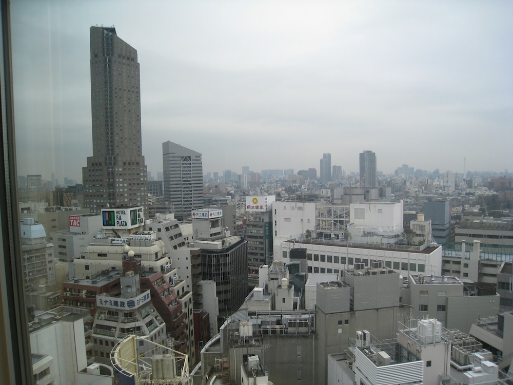 渋谷・道玄坂「権八」からの光景