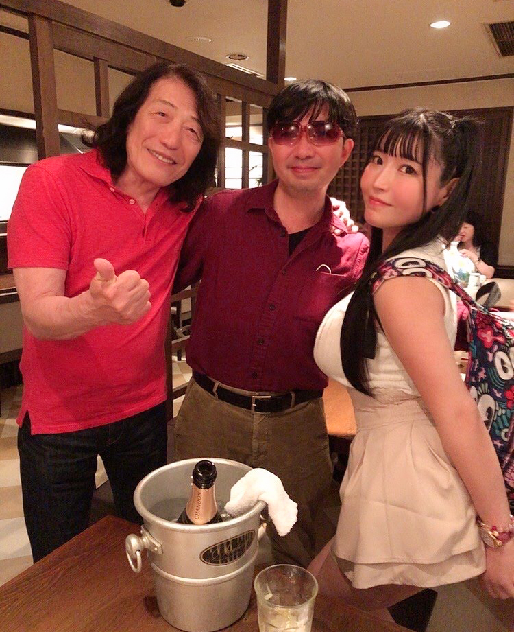 左から：矢沢透（アリス）、SHUN（樺澤俊悟）、みねりお（2020年6月8日）