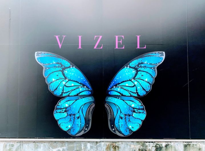 VIZELの壁（インスタ映えスポット）in 渋谷