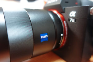 SONY α7ⅲ用、ZEISSの単焦点レンズ