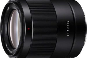 SONY α7ⅲ用・単焦点レンズ SEL35F18F(FE 35mm F1.8)