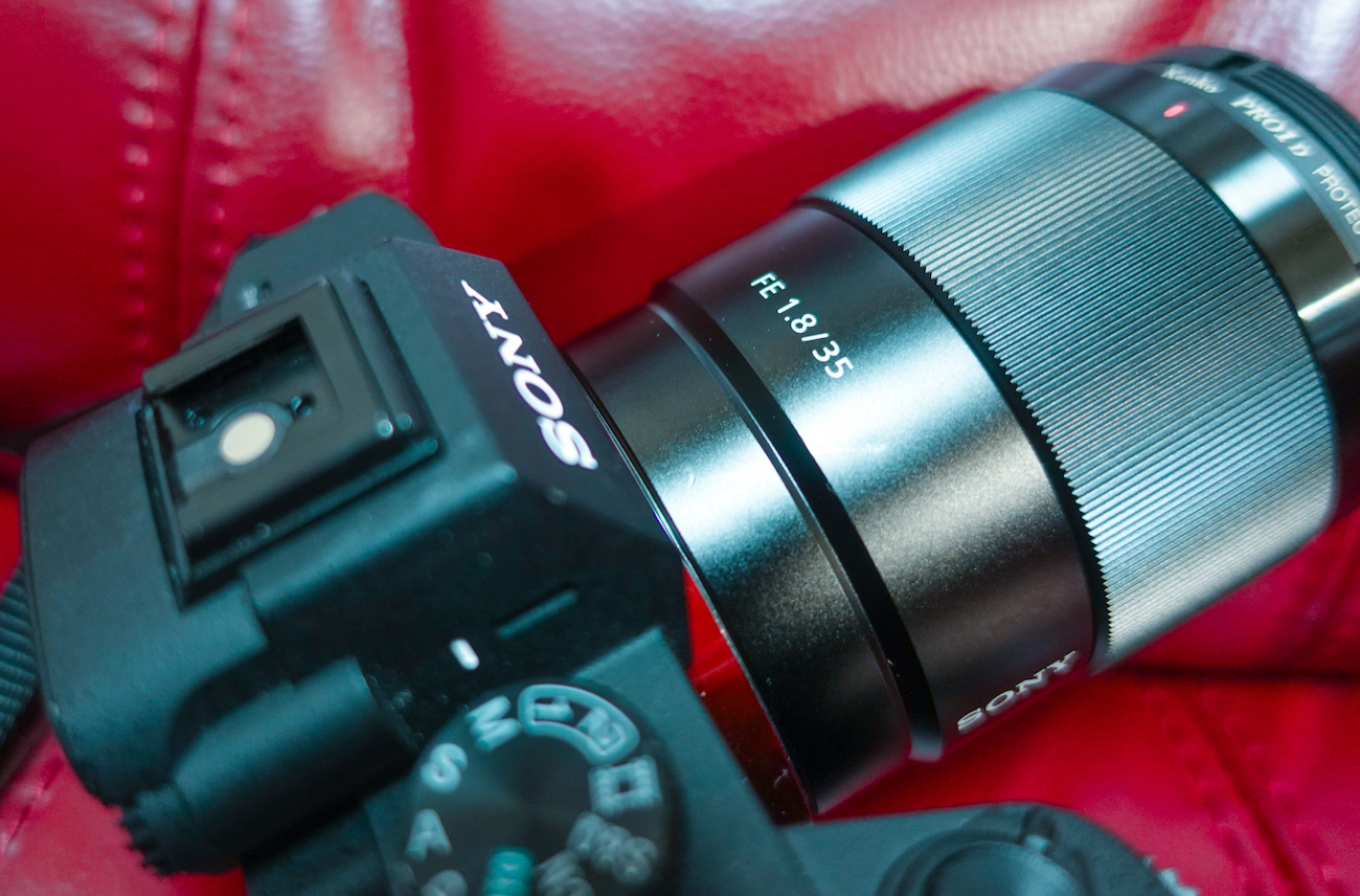 SONY α7ⅲ用・単焦点レンズ SEL35F18F(FE 35mm F1.8) 