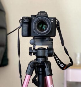 SONY α7ⅲに装着したZEISSの単焦点レンズ（Sonnar T* FE 55mm F1.8 ZA Eマウント35mmフルサイズ対応 SEL55F18Z）2021年4月30日／撮影：SHUN