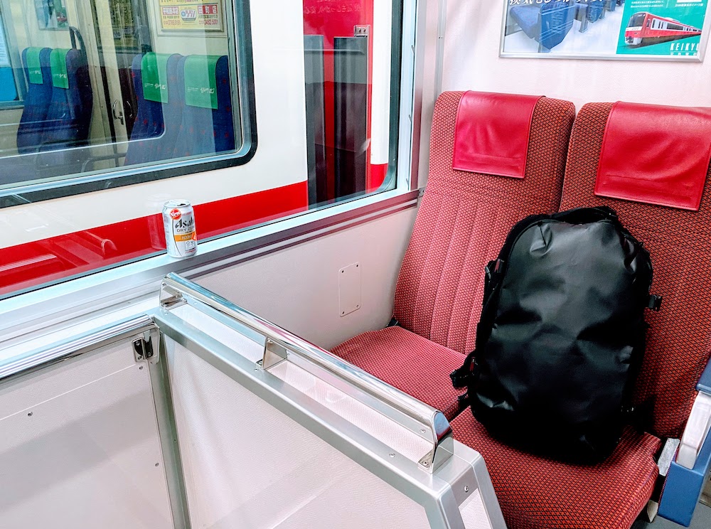 京急線のボックスシート
