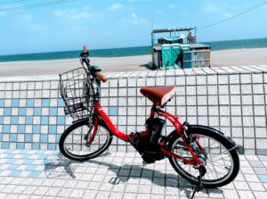 自転車（三浦海岸前）