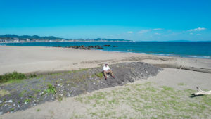 SHUN RocketDive（樺澤俊悟）／神奈川県三浦海岸にて撮影。DJI AIR2S”ActiveTrack撮影”
