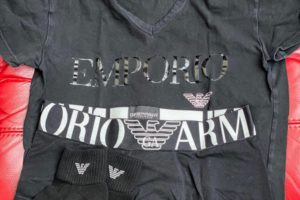 EMPORIO ARMANI（エンポリオ・アルマーニ）のTシャツ・パンツ・靴下。私にとっての制服。