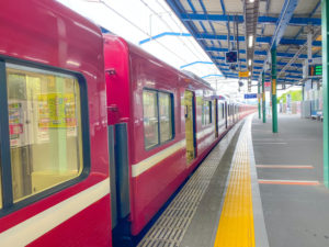 京浜急行高砂行の列車。2022年6月5日.撮影：SHUN RocketDive