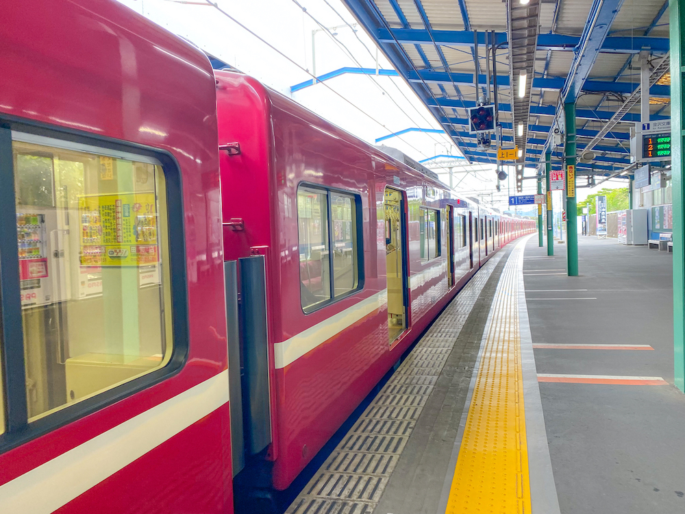 京浜急行高砂行の列車。2022年6月5日.撮影：SHUN RocketDive