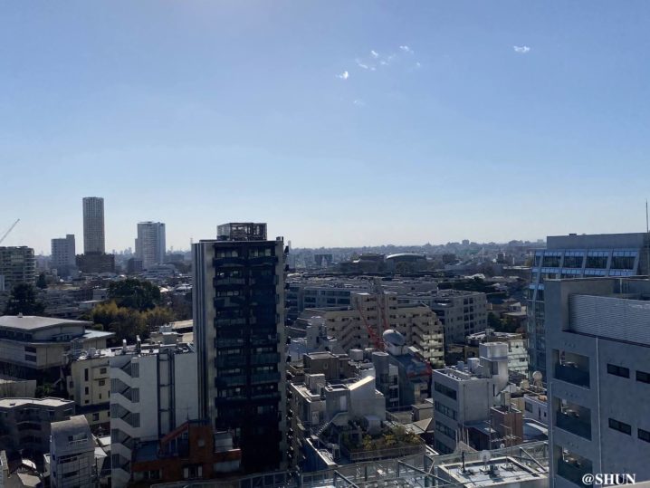 渋谷のマンションからの光景