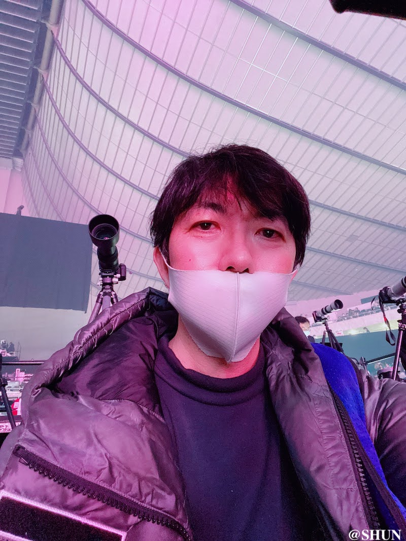 カメラマン・SHUN ROCKETDIVE（樺澤俊悟）2023年3月4日、国立代々木競技場第一体育館にて開催されたTGCのカメラ台にて。