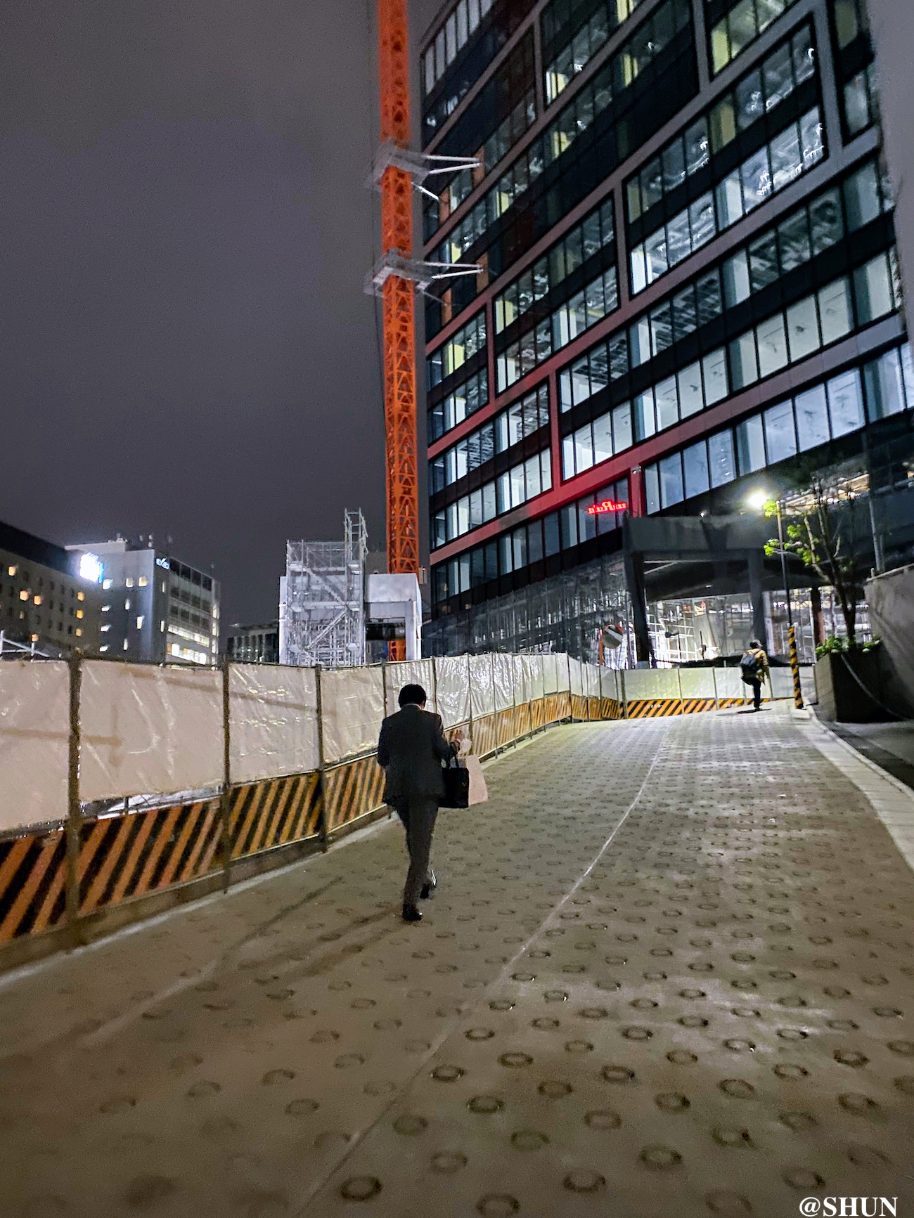 渋谷 桜丘の坂道／2023年4月14日。撮影：SHUN